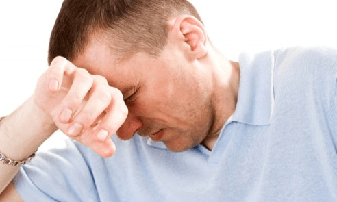 Stress can trigger prostatitis in a man