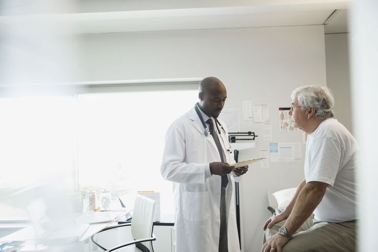 consultation with a doctor for prostatitis