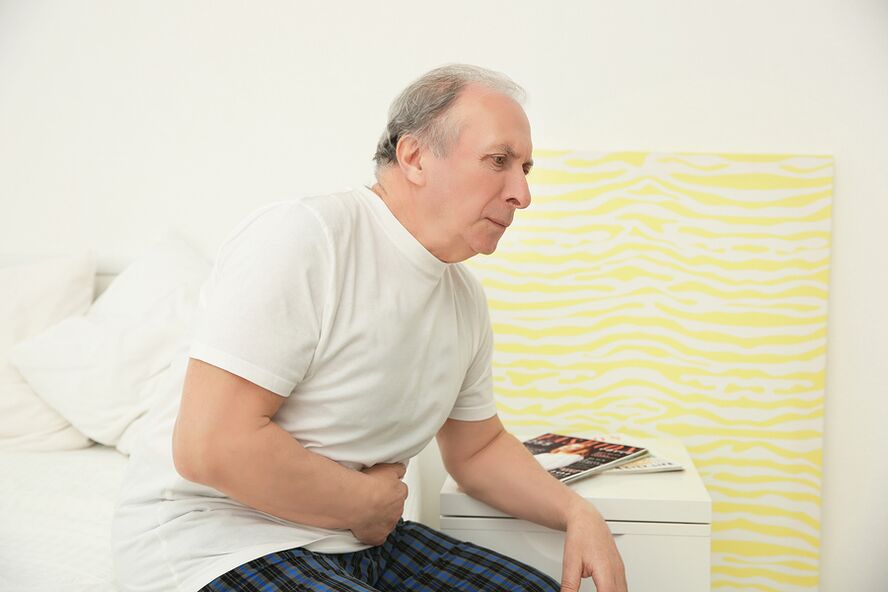 lower abdomen pain with prostatitis