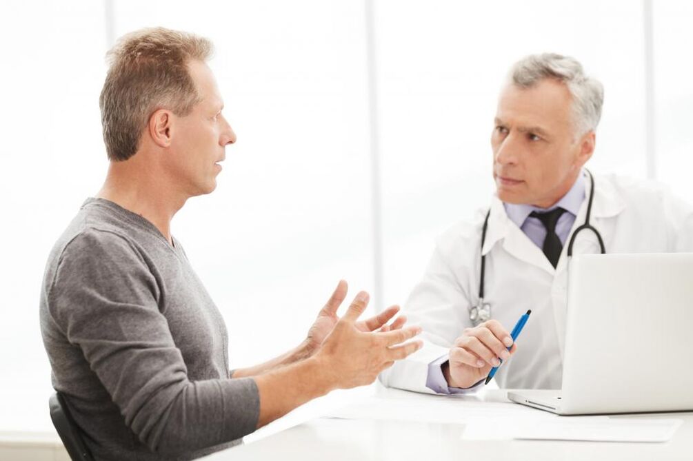 medical consultation for prostatitis