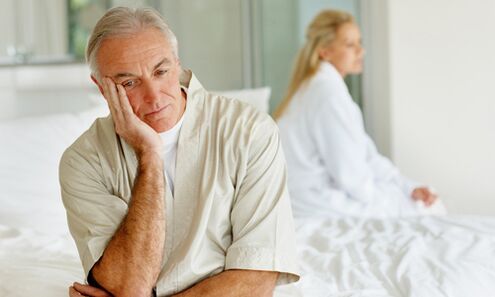 A man may face the unpleasant disease prostatitis